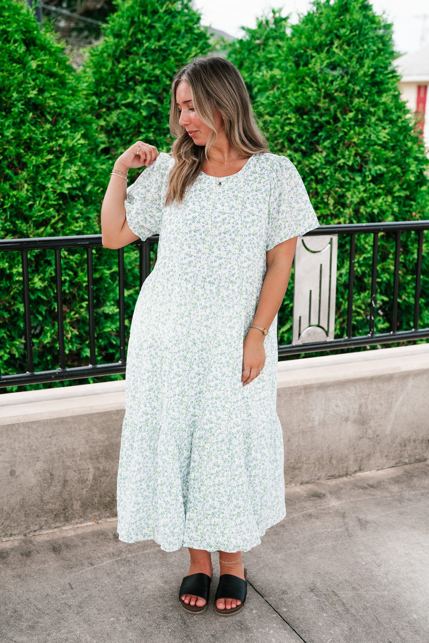Bloomlight Tiered Maxi Dress