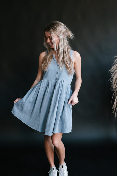 Nala Cotton Mini Dress