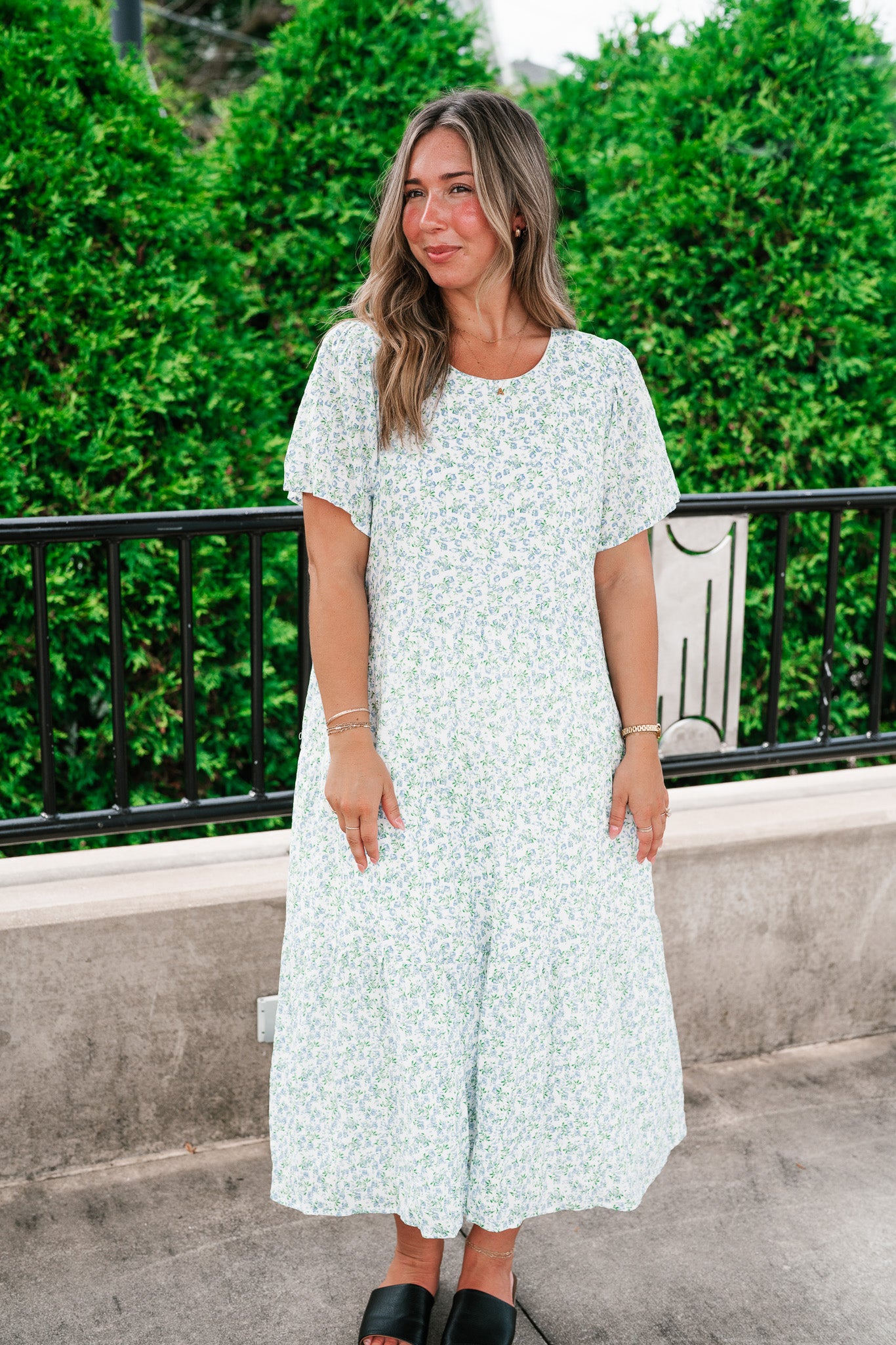 Bloomlight Tiered Maxi Dress