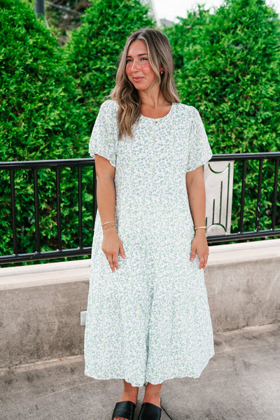 Bloomlight Tiered Maxi Dress