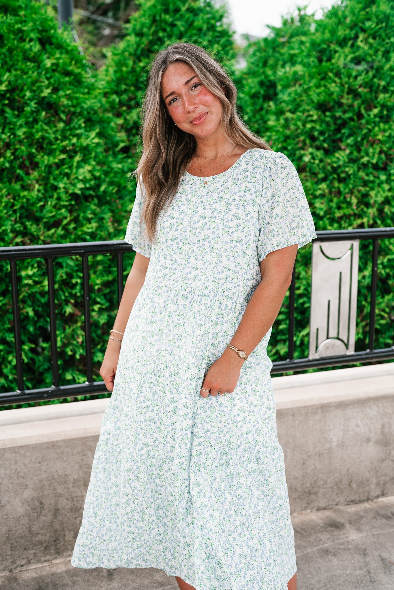 Bloomlight Tiered Maxi Dress