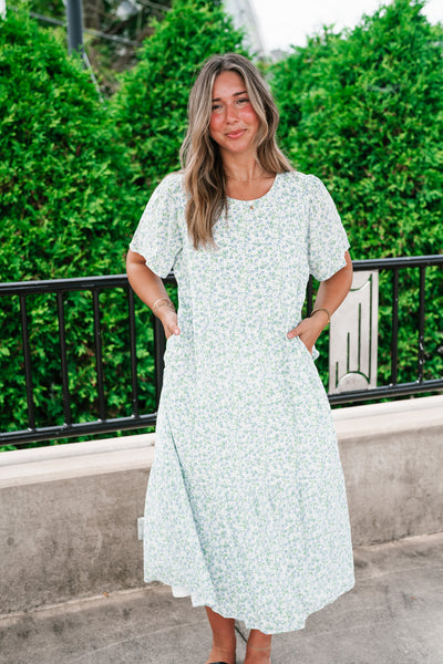 Bloomlight Tiered Maxi Dress