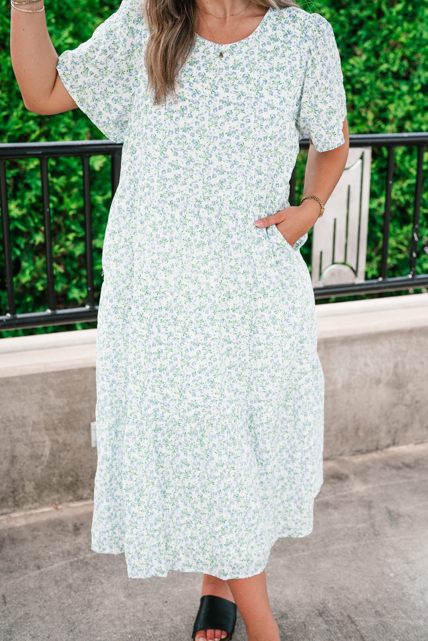 Bloomlight Tiered Maxi Dress