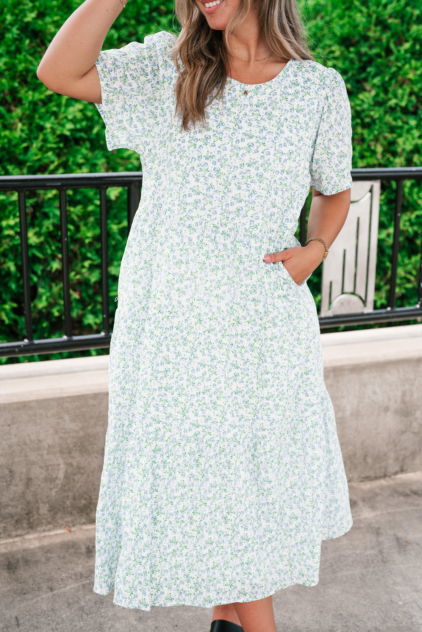 Bloomlight Tiered Maxi Dress