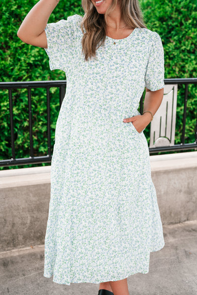 Bloomlight Tiered Maxi Dress