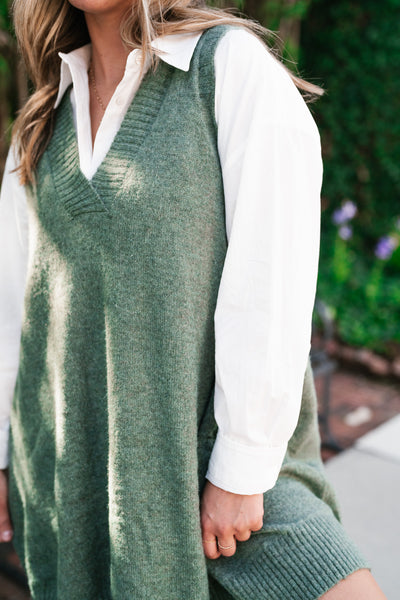 Eliza Sweater Vest Tunic Top