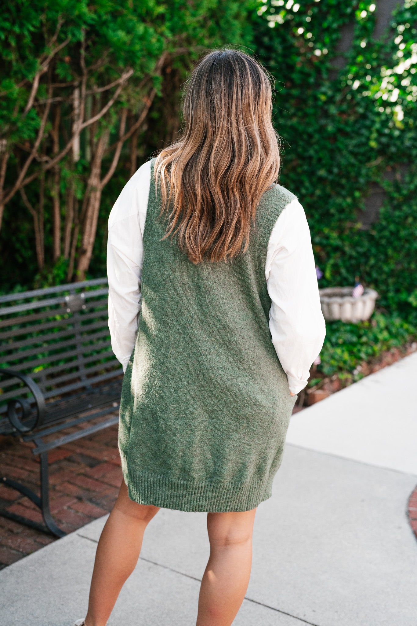 Eliza Sweater Vest Tunic Top