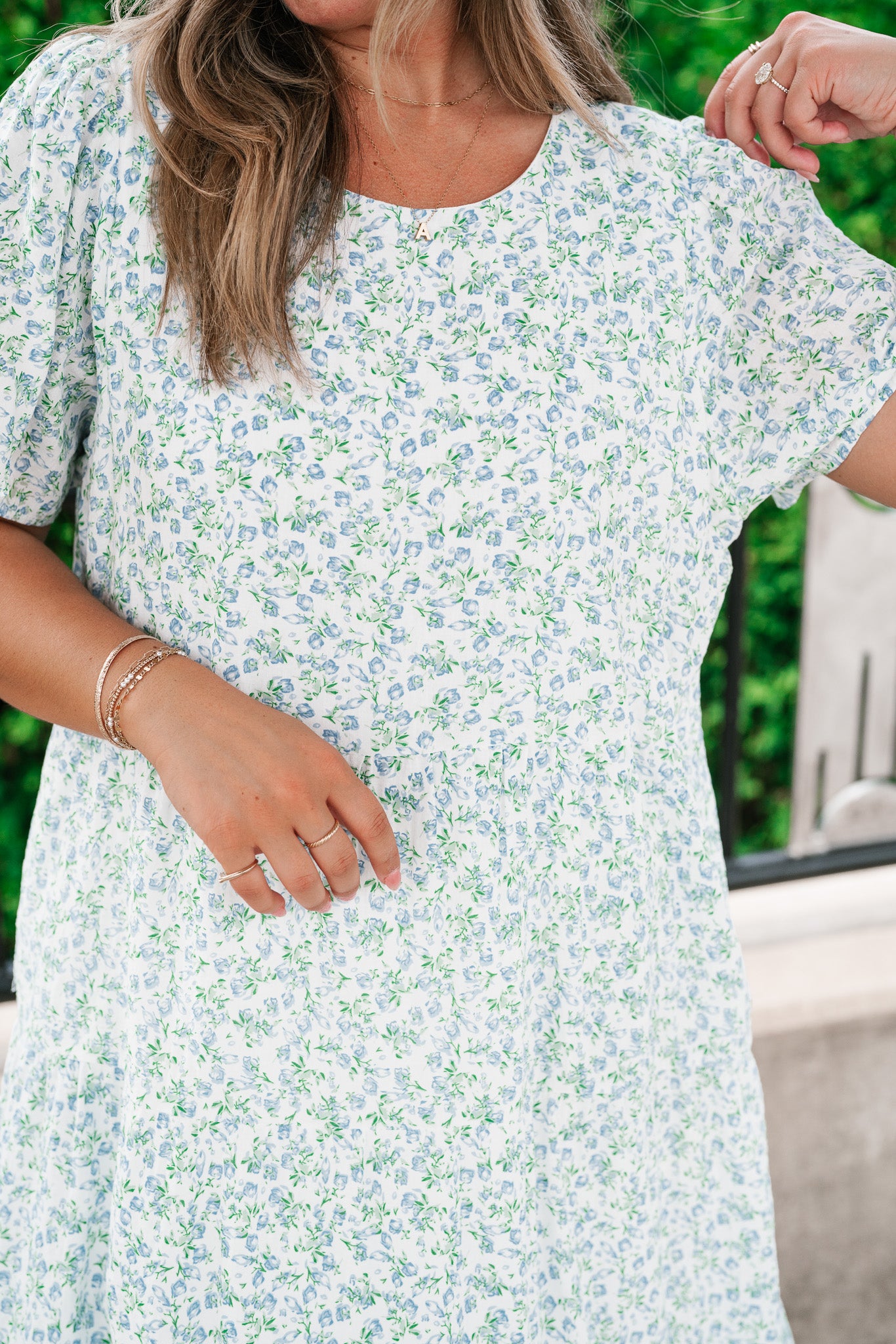 Bloomlight Tiered Maxi Dress