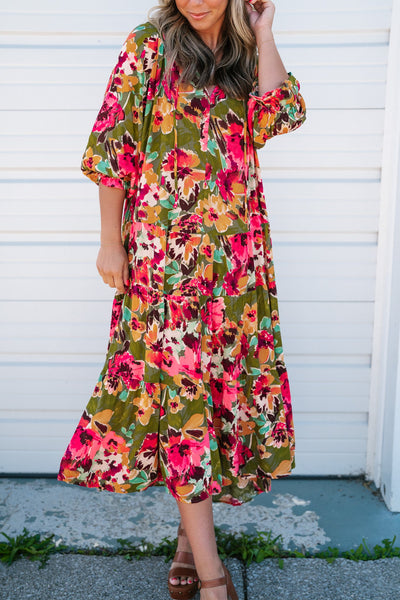 Blossom Bliss Flowy Maxi Dress