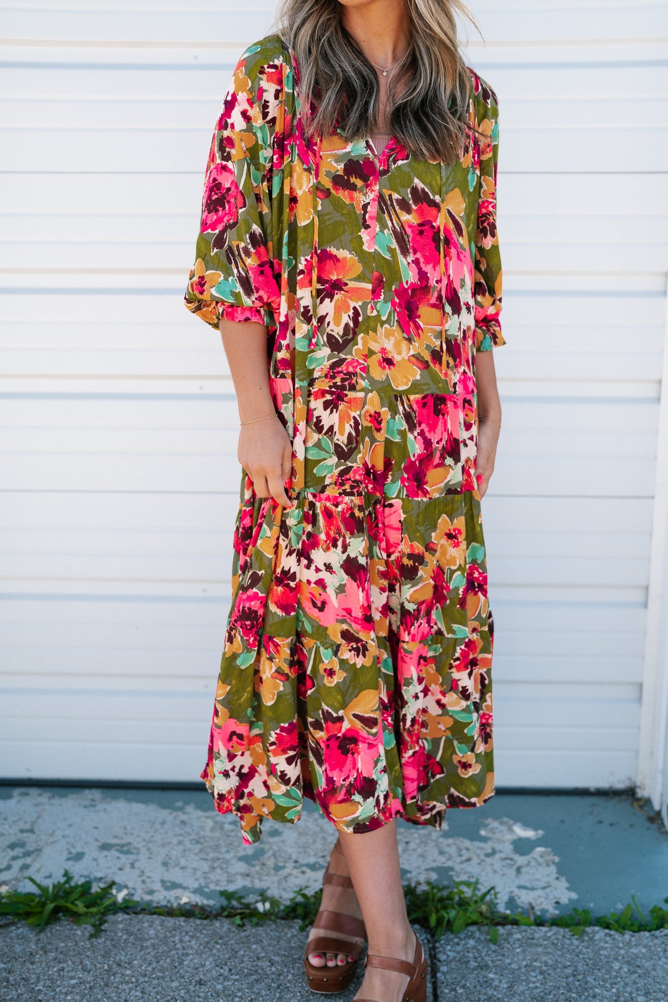 Blossom Bliss Flowy Maxi Dress