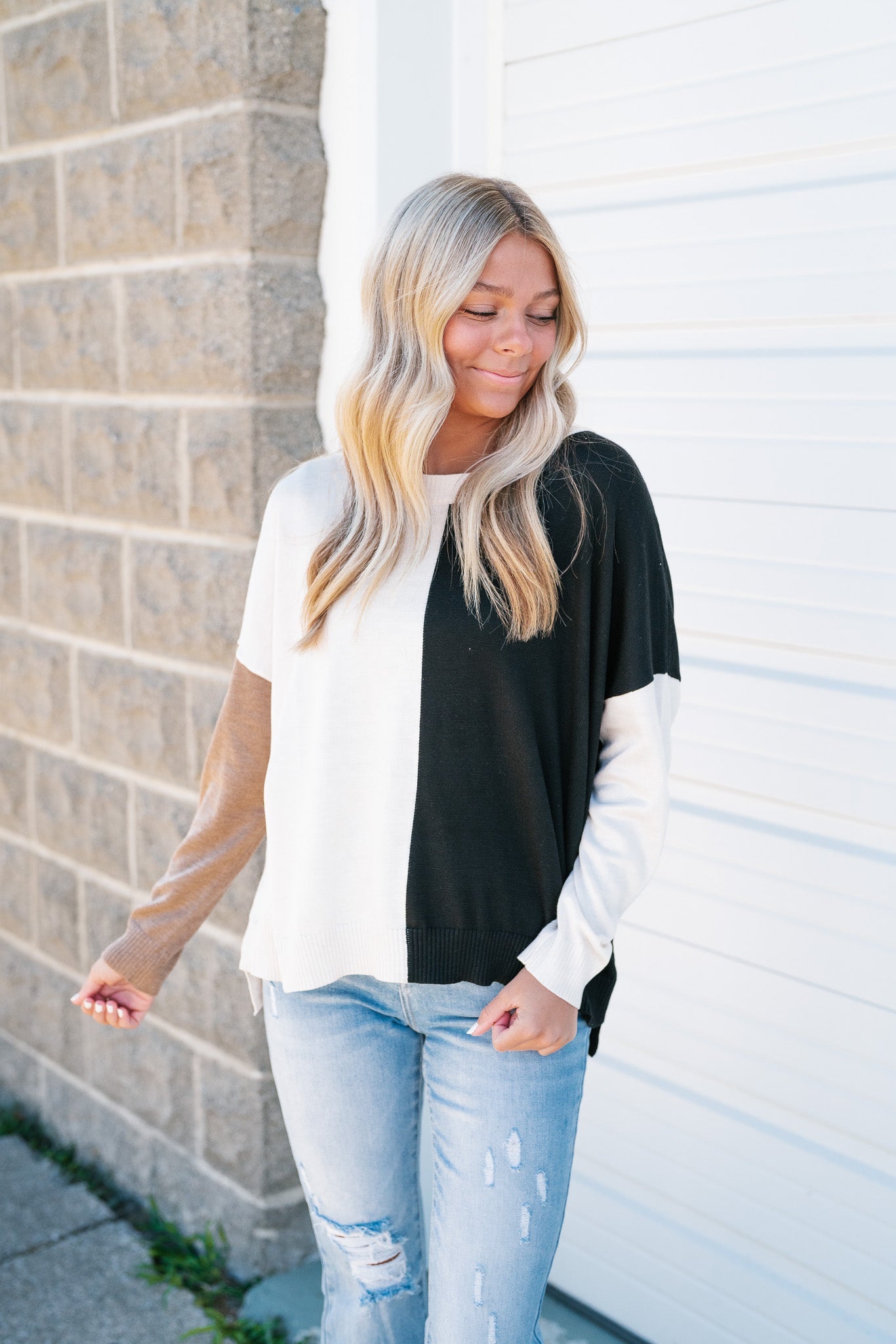 Elevation Colorblock Top