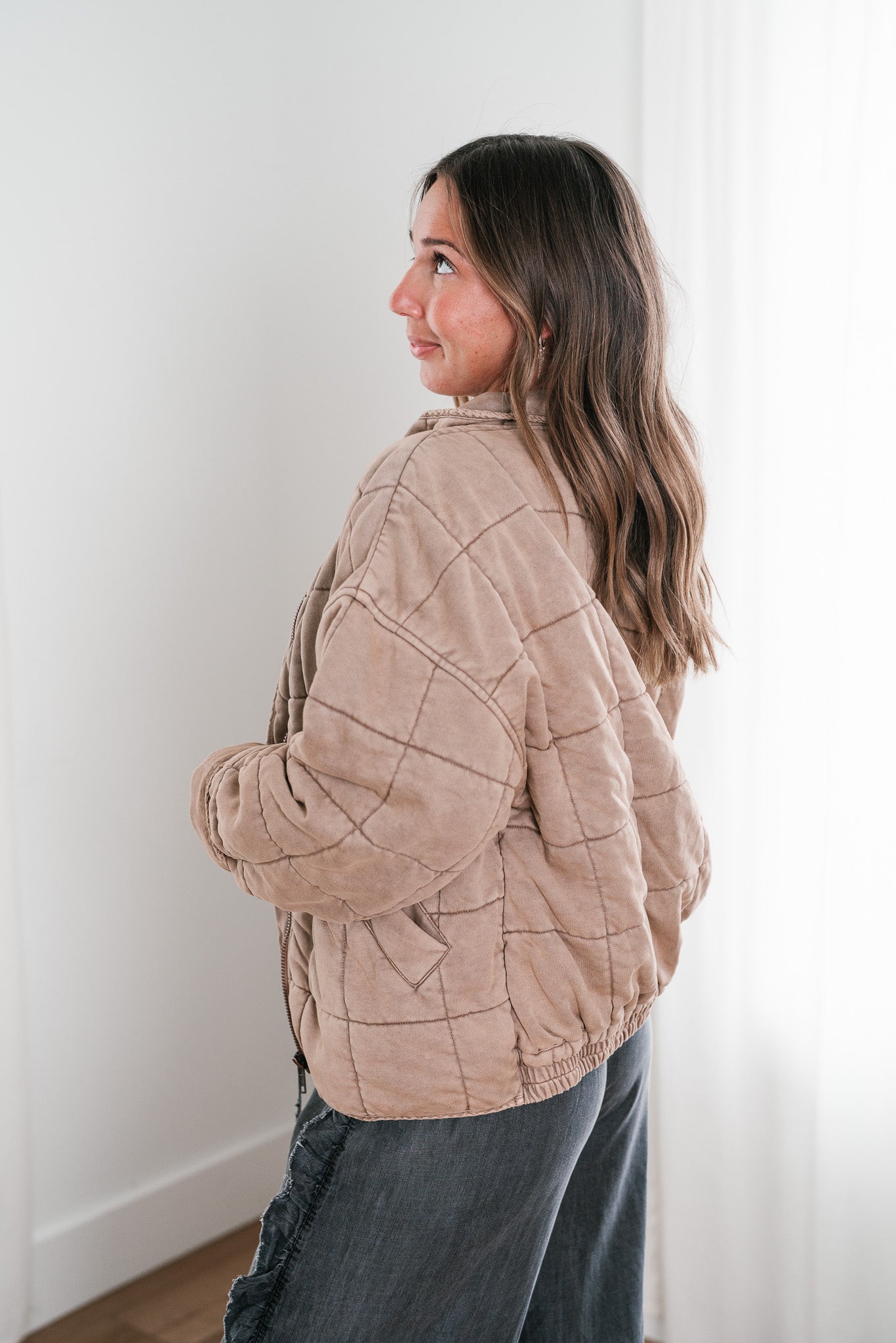 Timeless Texture Quilted Jacket