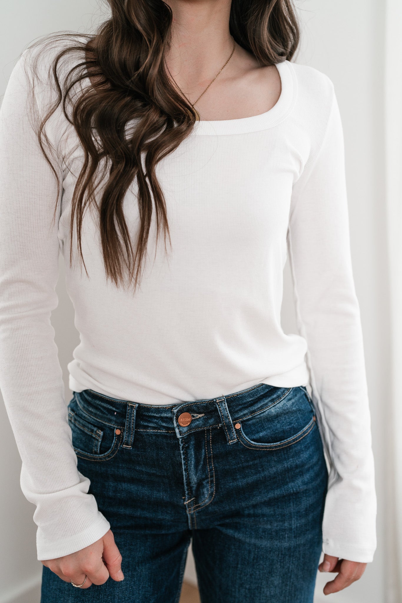 Timeless Ribbed Long Sleeve Top