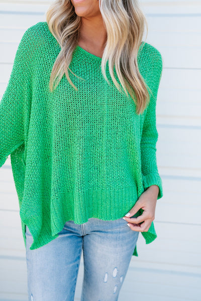 Just My Luck Knit Sweater