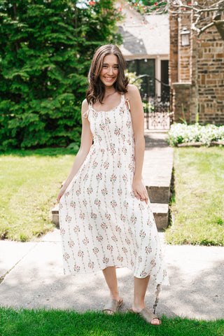 Floral Fairytale Midi Dress