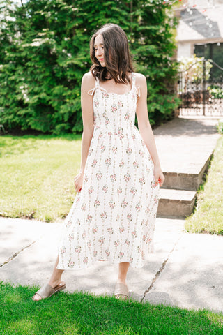 Floral Fairytale Midi Dress