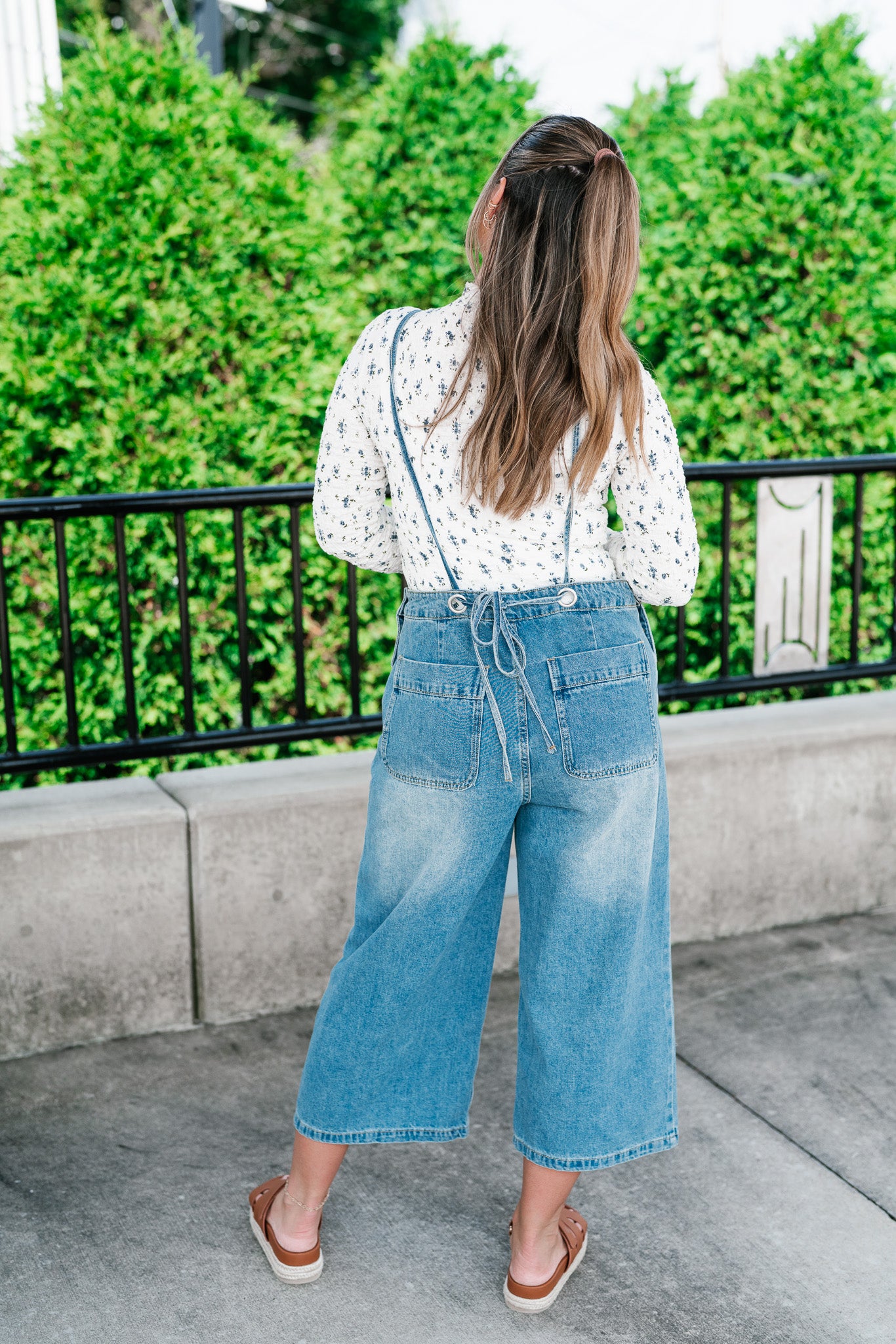 Harper Denim Wide Leg Jumpsuit