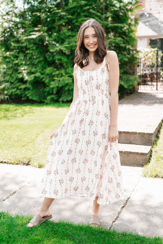 Floral Fairytale Midi Dress