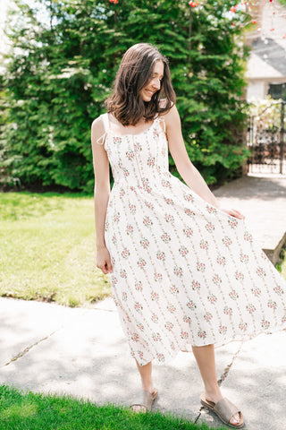 Floral Fairytale Midi Dress