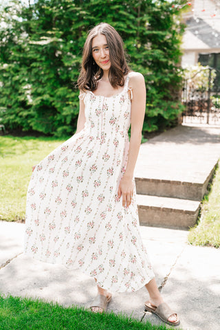 Floral Fairytale Midi Dress