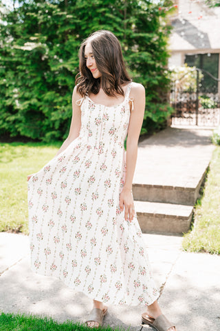 Floral Fairytale Midi Dress