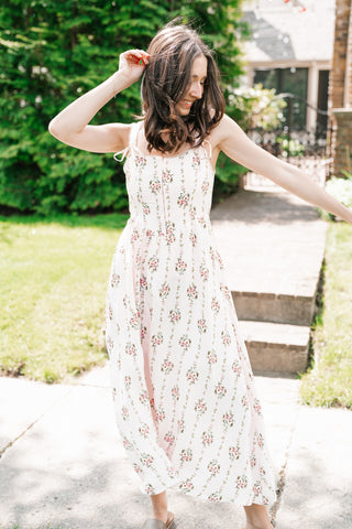 Floral Fairytale Midi Dress