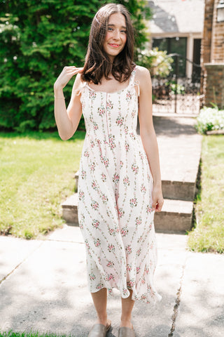 Floral Fairytale Midi Dress