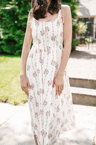 Floral Fairytale Midi Dress