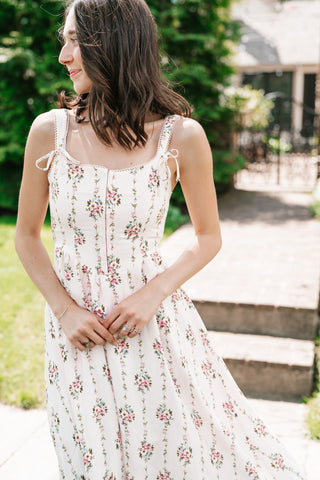 Floral Fairytale Midi Dress