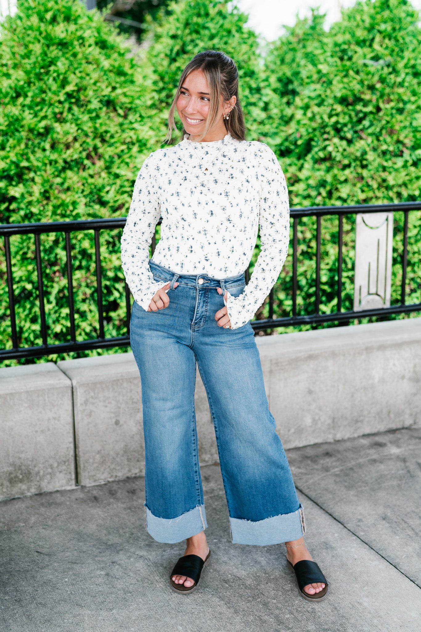 Meadow Whisper Floral Top