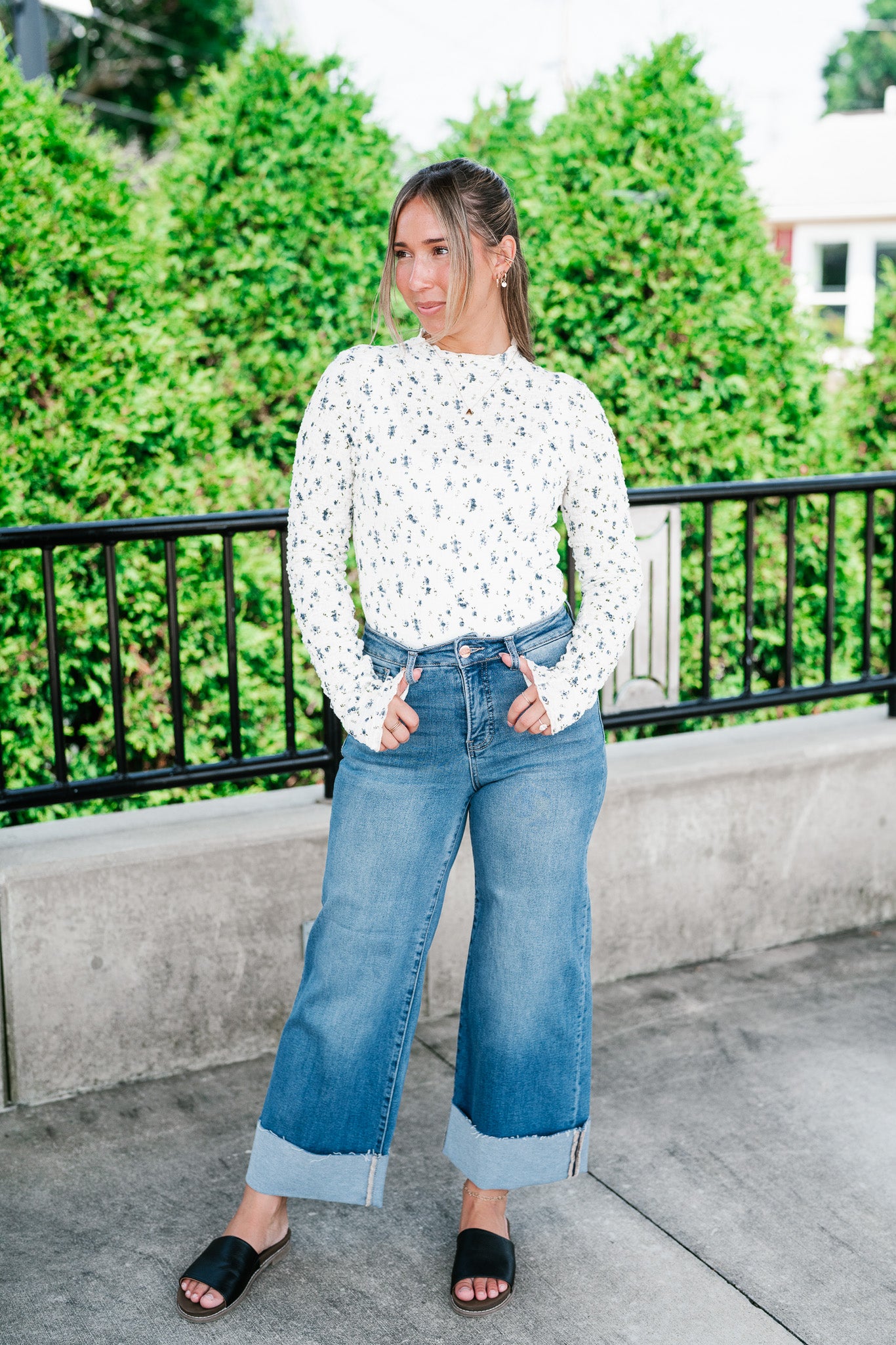 Meadow Whisper Floral Top