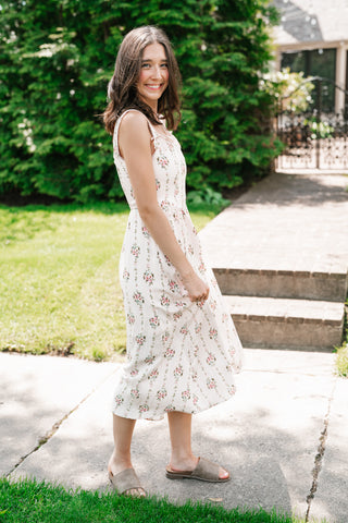 Floral Fairytale Midi Dress