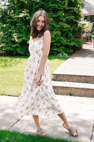 Floral Fairytale Midi Dress