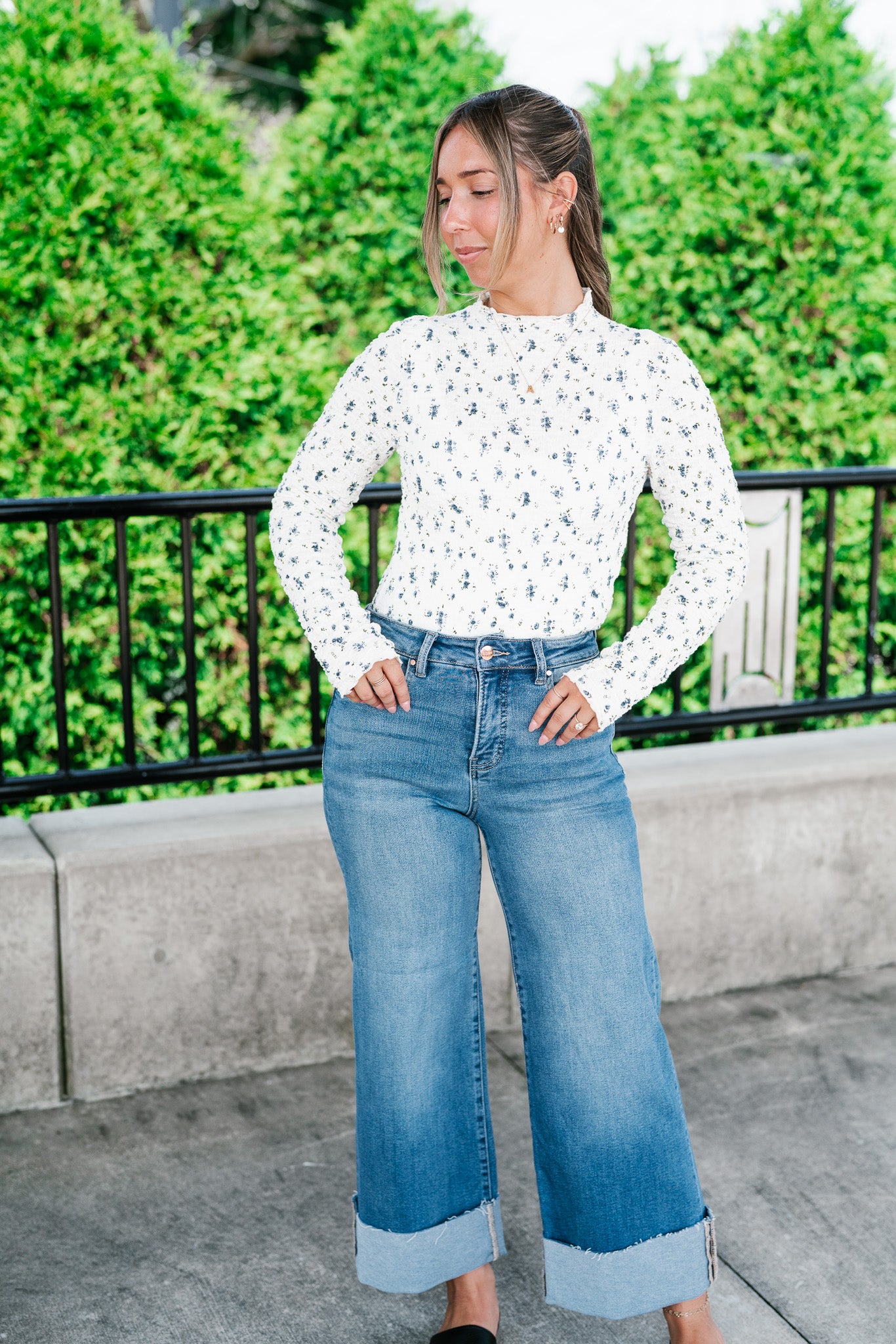 Meadow Whisper Floral Top