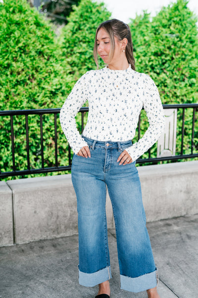 Meadow Whisper Floral Top
