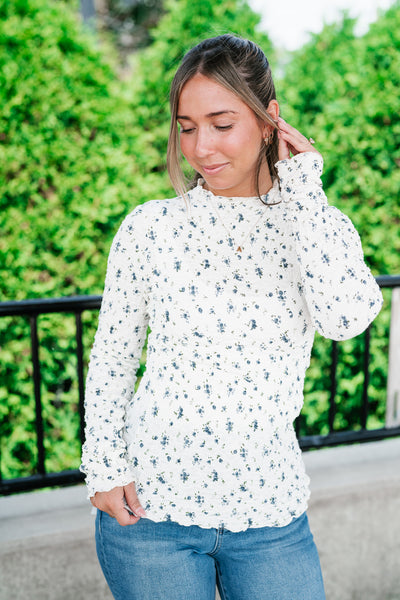 Meadow Whisper Floral Top