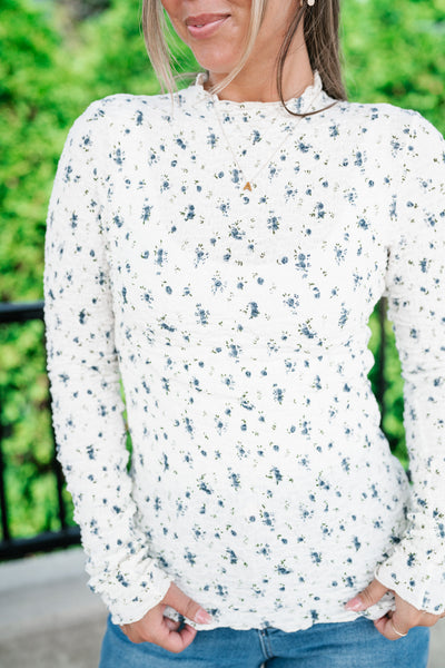 Meadow Whisper Floral Top
