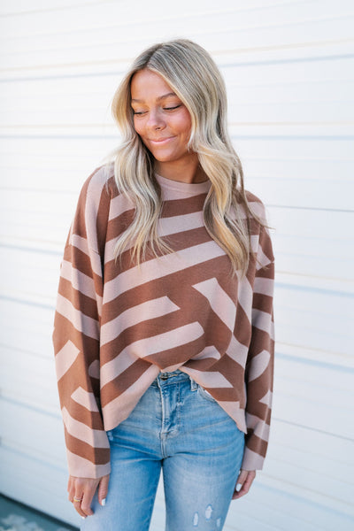 Latte Lover Sweater Top