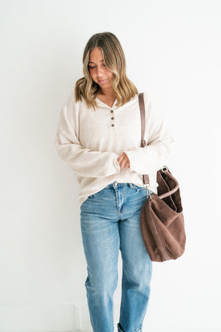 Parkside Henley Long Sleeve Top