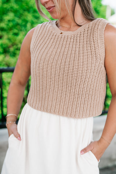 Sandstone Layered Dress