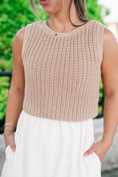 Sandstone Layered Dress