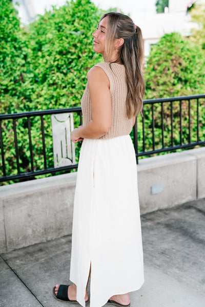 Sandstone Layered Dress