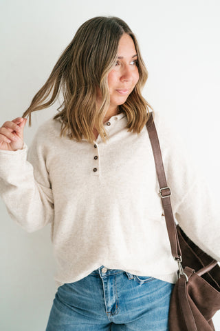 Parkside Henley Long Sleeve Top