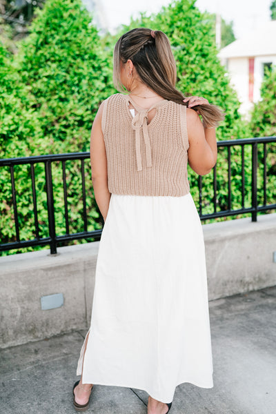Sandstone Layered Dress