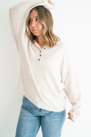 Parkside Henley Long Sleeve Top