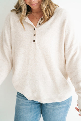 Parkside Henley Long Sleeve Top