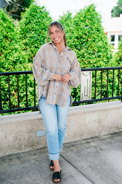 Fireside Flannel - Tan
