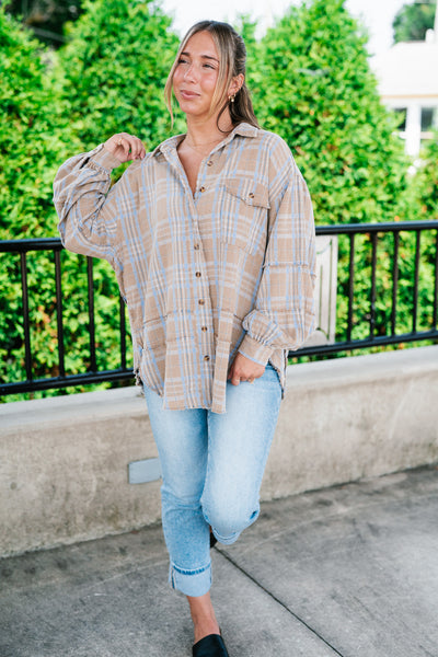 Fireside Flannel - Tan
