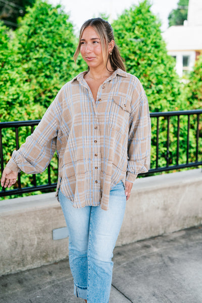 Fireside Flannel - Tan