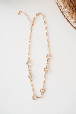 Gold Links Necklace